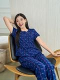  Bộ đồ mặc nhà Lanh quần dài tay ngắn  -  2MNLA25014D 