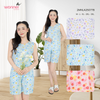  Bộ WONNER BY WINNY tole lanh quần ngắn không tay 2MNLA25077B 