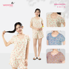  Bộ WONNER by WINNY mặc nhà tole lanh quần ngắn tay ngắn 2MNLA26015N 