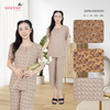  Bộ WONNER BY WINNY tole lanh quần culottes tay ngắn 2MNLA26023C 