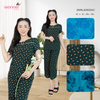  Bộ WONNER BY WINNY tole lanh quần culottes tay ngắn 2MNLA26024C 