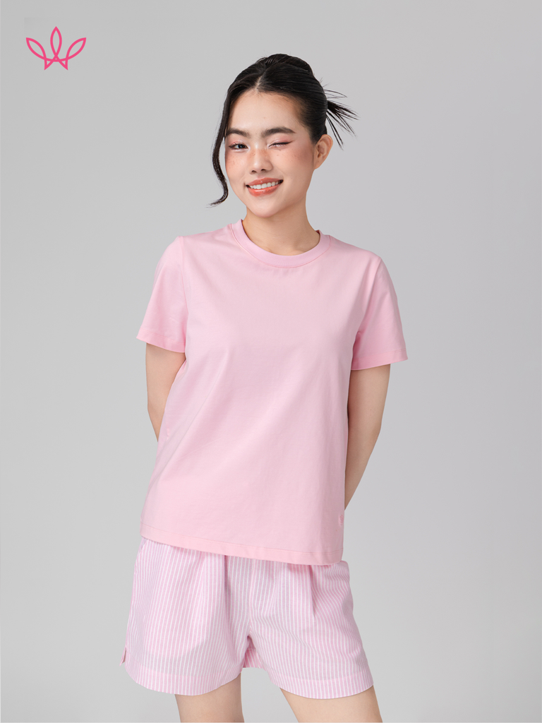 Áo WINNY cotton tay ngắn 235gsm 1HACT26001N