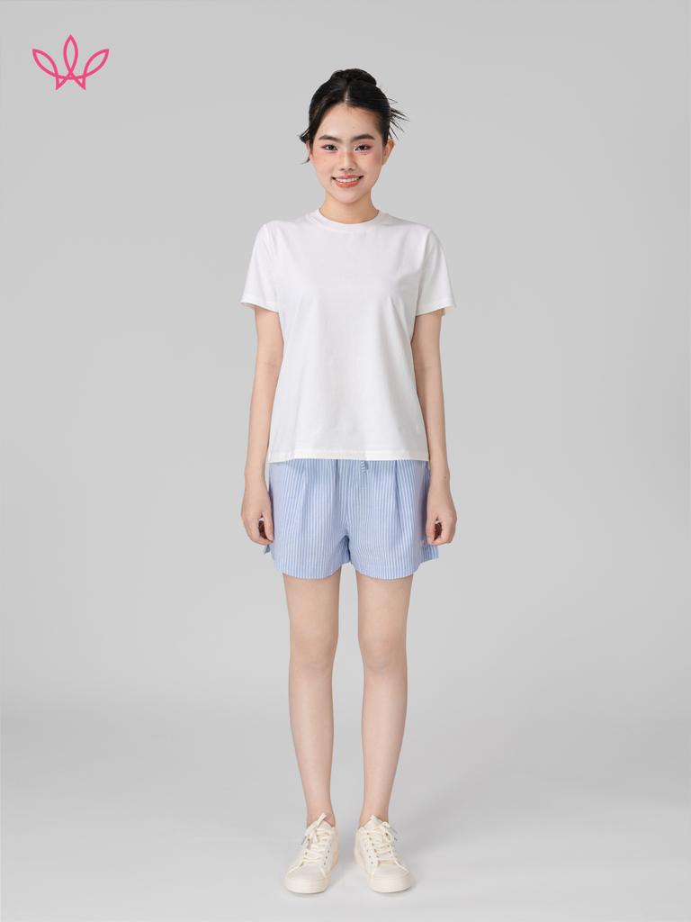 Quần WINNY cotton linen ngắn 1HQLN26002N