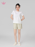  Quần WINNY cotton linen ngắn 1HQLN26002N 