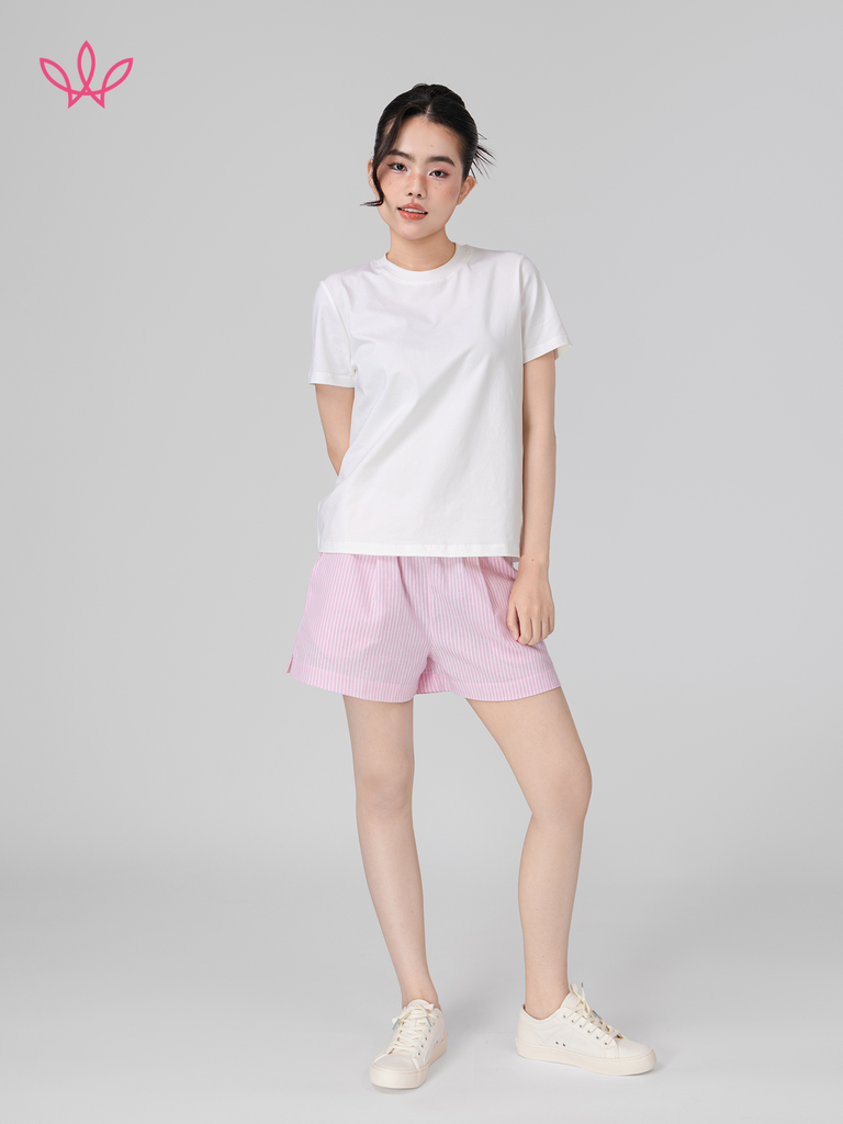 Áo WINNY cotton tay ngắn 235gsm 1HACT26001N