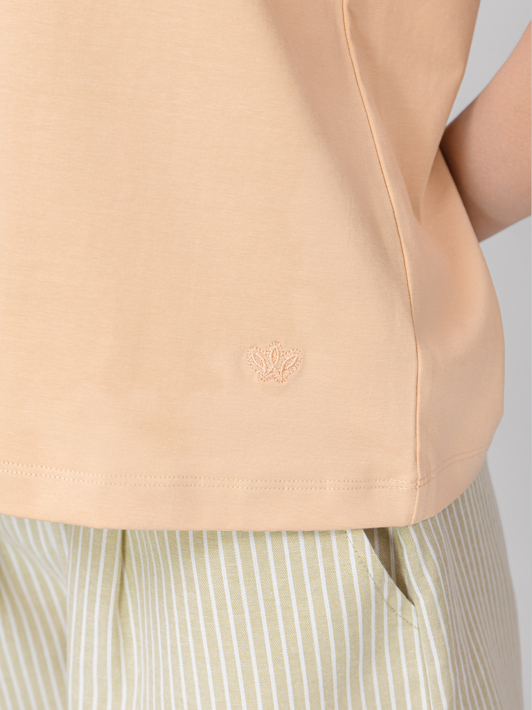 Áo WINNY cotton tay ngắn 235gsm 1HACT26001N