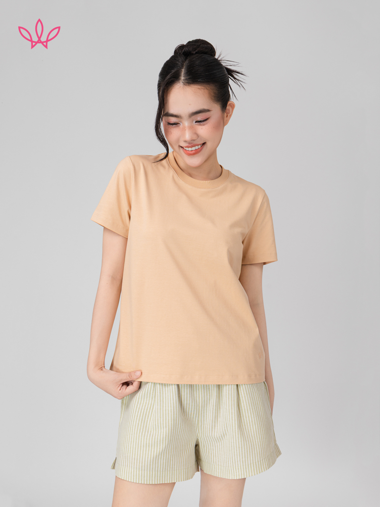 Áo WINNY cotton tay ngắn 235gsm 1HACT26001N