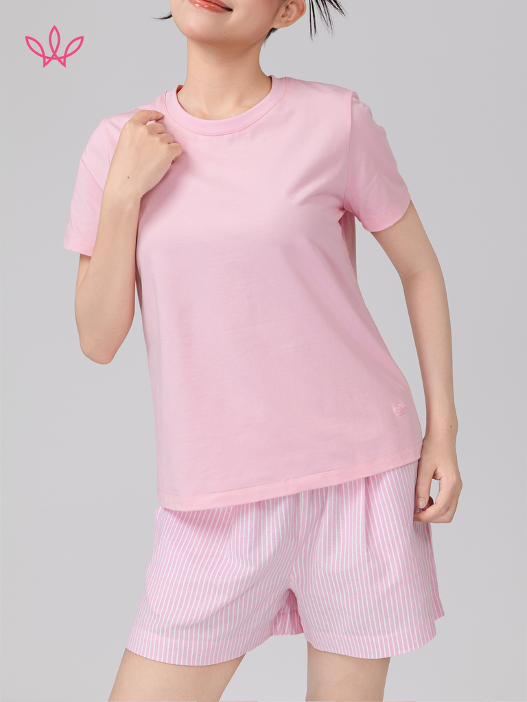Áo WINNY cotton tay ngắn 235gsm 1HACT26001N