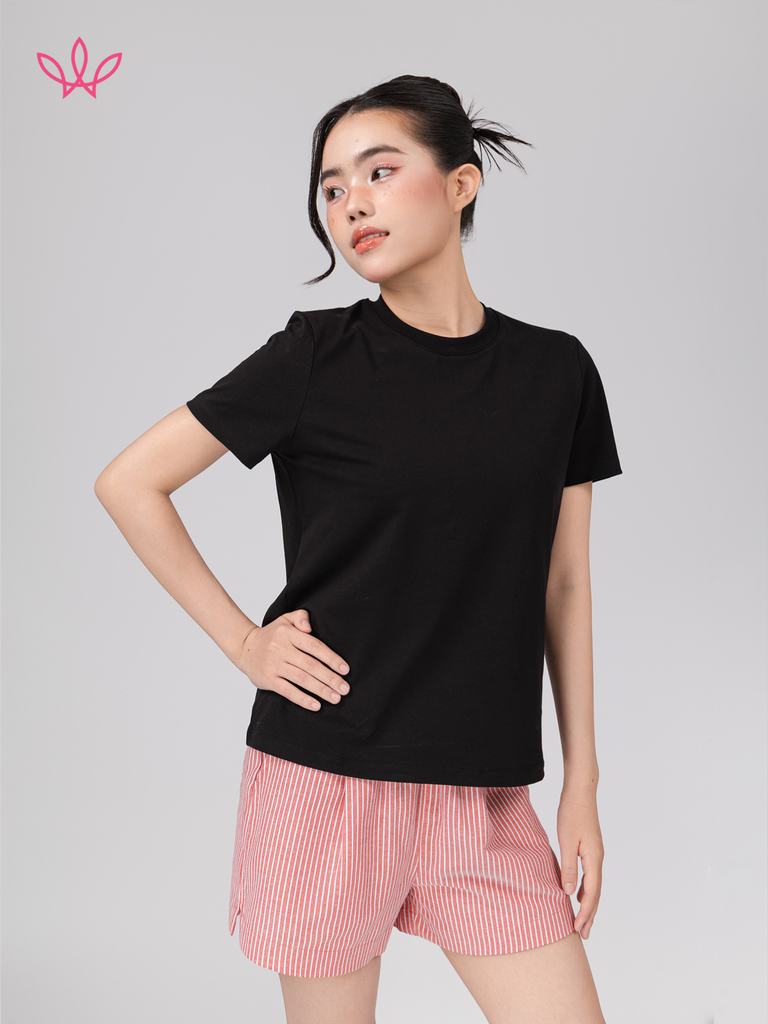 Áo WINNY cotton tay ngắn 235gsm 1HACT26001N