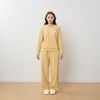  Bộ WINNY mặc nhà nỉ nhung quần dài tay dài màu vàng 1MNNN25007D 