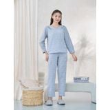  Bộ đồ mặc nhà Cotton quần dài tay dài  -  1MNWO24224D 