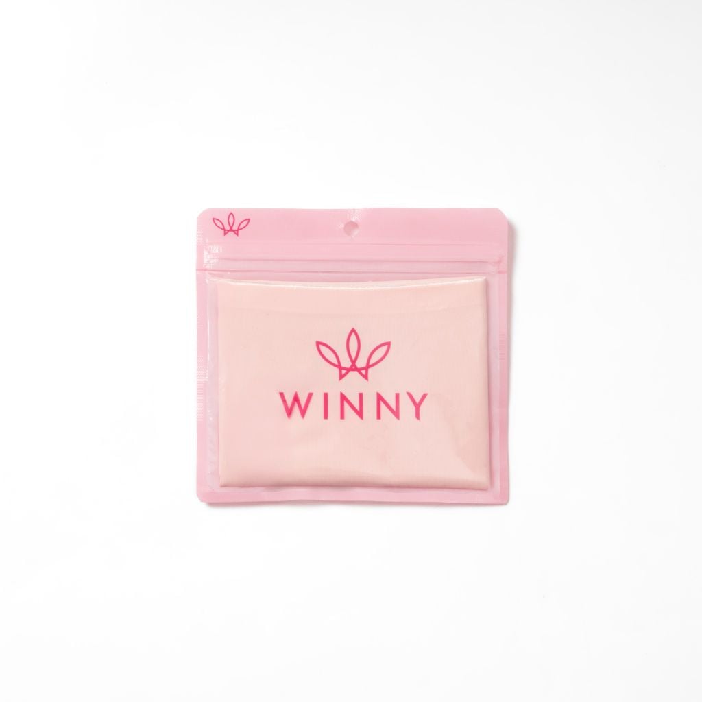 Quần lót su nữ Winny lưng cao không lộ viền mềm mại thấm hút thoáng khí QL25003 - Xám nhạt
