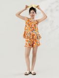  Bộ WONNER by WINNY mặc nhà tole lanh quần ngắn không tay 2MNLA26007N 