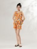  Bộ WONNER by WINNY mặc nhà tole lanh quần ngắn không tay 2MNLA26007N 