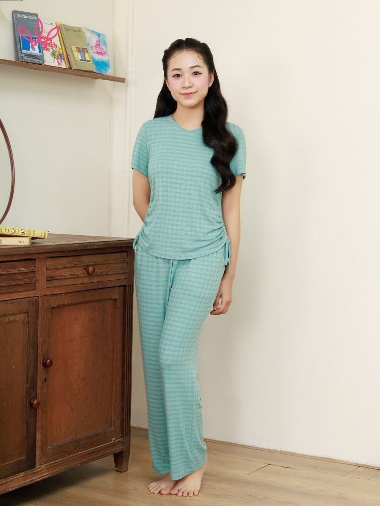 Bộ WINNY cotton quần dài tay ngắn 1MNCT26016D
