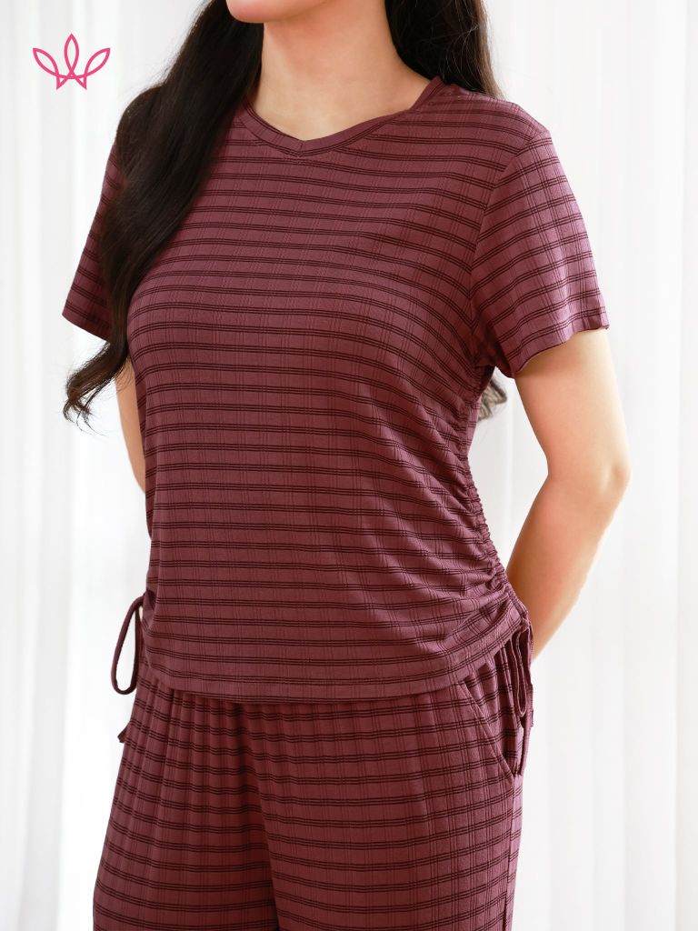 Bộ WINNY cotton quần dài tay ngắn 1MNCT26016D