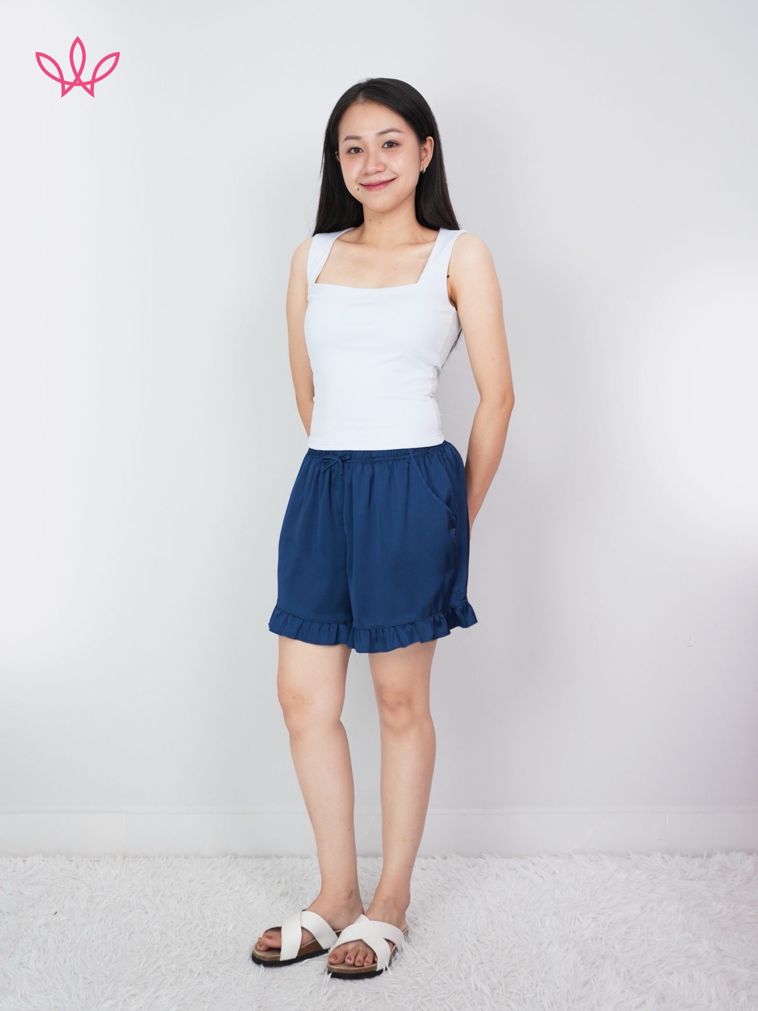 Quần WINNY sateen ngắn 1HQSA26001N