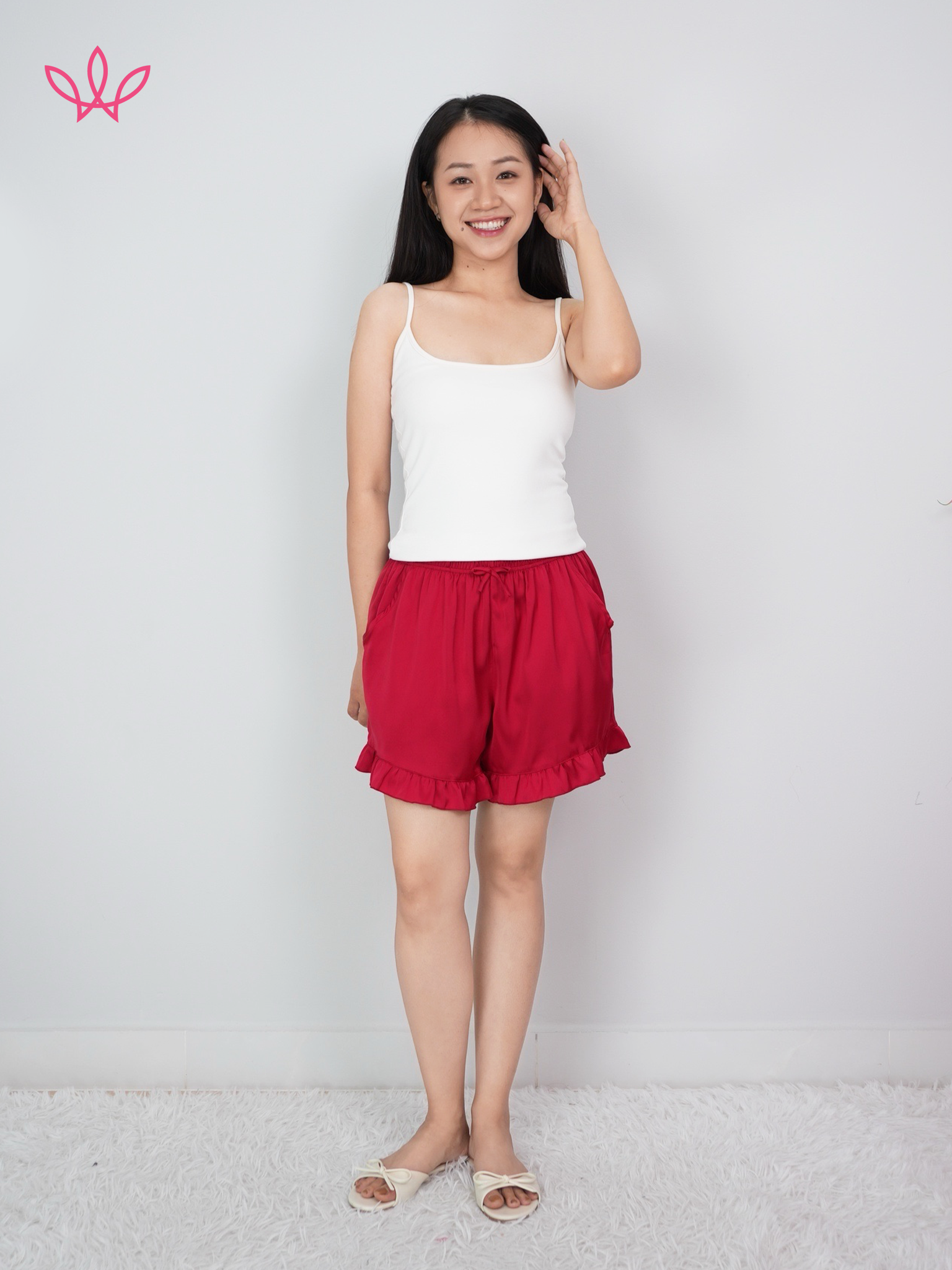 Quần WINNY sateen ngắn 1HQSA26001N