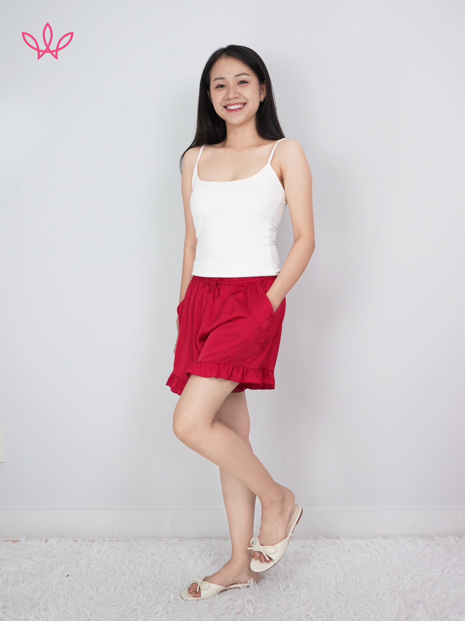 Quần WINNY sateen ngắn 1HQSA26001N