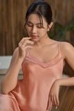  Váy ngủ lụa satin 2 dây  -  1MNSA24104V 