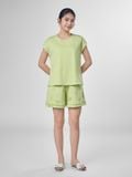  Bộ đồ mặc nhà Cotton quần ngắn tay ngắn  -  1MNCT24117C 