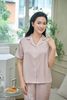  Bộ đồ ngủ Pijama lụa satin quần dài tay ngắn  -  1MNSA24113D 