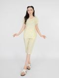  Bộ WONNER BY WINNY tole lanh quần lửng tay ngắn 2MNLA24020N 