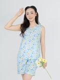  Bộ WONNER BY WINNY tole lanh quần ngắn không tay 2MNLA25077B 