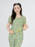 Bộ WONNER BY WINNY tole lanh quần dài tay ngắn 2MNLA25022D 