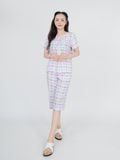  Bộ WONNER BY WINNY tole lanh quần lửng tay ngắn 2MNLA26019L 