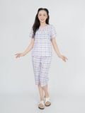  Bộ WONNER BY WINNY tole lanh quần lửng tay ngắn 2MNLA26019L 