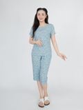  Bộ WONNER BY WINNY tole lanh quần lửng tay ngắn 2MNLA26021L 