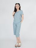  Bộ WONNER BY WINNY tole lanh quần lửng tay ngắn 2MNLA26021L 
