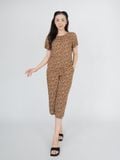  Bộ WONNER BY WINNY tole lanh quần culottes tay ngắn 2MNLA26023C 