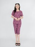  Bộ WONNER BY WINNY tole lanh quần lửng tay ngắn 2MNLA26022L 