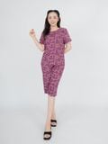  Bộ WONNER BY WINNY tole lanh quần lửng tay ngắn 2MNLA26022L 