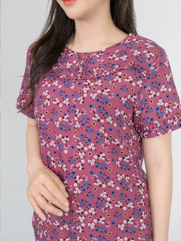 Bộ WONNER BY WINNY tole lanh quần lửng tay ngắn 2MNLA26022L
