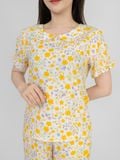  Bộ WONNER BY WINNY tole lanh quần lửng tay ngắn 2MNLA26020L 