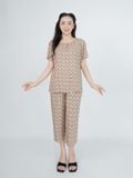  Bộ WONNER BY WINNY tole lanh quần culottes tay ngắn 2MNLA26023C 