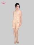  Bộ WONNER by WINNY mặc nhà tole lanh quần ngắn không tay 2MNLA26007N 