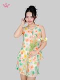  Bộ WONNER by WINNY mặc nhà tole lanh quần ngắn không tay 2MNLA26007N 