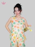  Bộ WONNER by WINNY mặc nhà tole lanh quần ngắn không tay 2MNLA26007N 