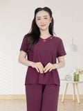  Bộ WONNER BY WINNY lụa gấm quần culottes tay ngắn 2MNLG26010C 