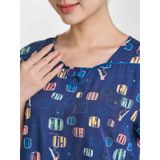  Bộ đồ mặc nhà Lanh quần lửng tay ngắn  -  2MNLA24023N 