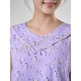  Bộ đồ mặc nhà Lanh quần ngắn không tay  -  2MNLA24016B 