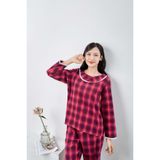  Bộ đồ mặc nhà Cotton quần dài tay dài  -  1MNWO24226D 