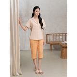  Bộ đồ ngủ Pijama Cotton quần lửng tay ngắn  -  1MNCT25047N 