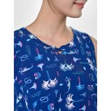  Bộ đồ mặc nhà Lanh quần ngắn không tay  -  2MNLA24028B 