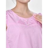  Bộ đồ mặc nhà Woven quần ngắn không tay  -  1MNWO24123B 