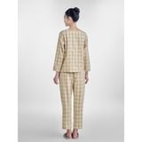  Bộ đồ ngủ Pijama Cotton quần dài tay dài  -  1MNWO24220D 